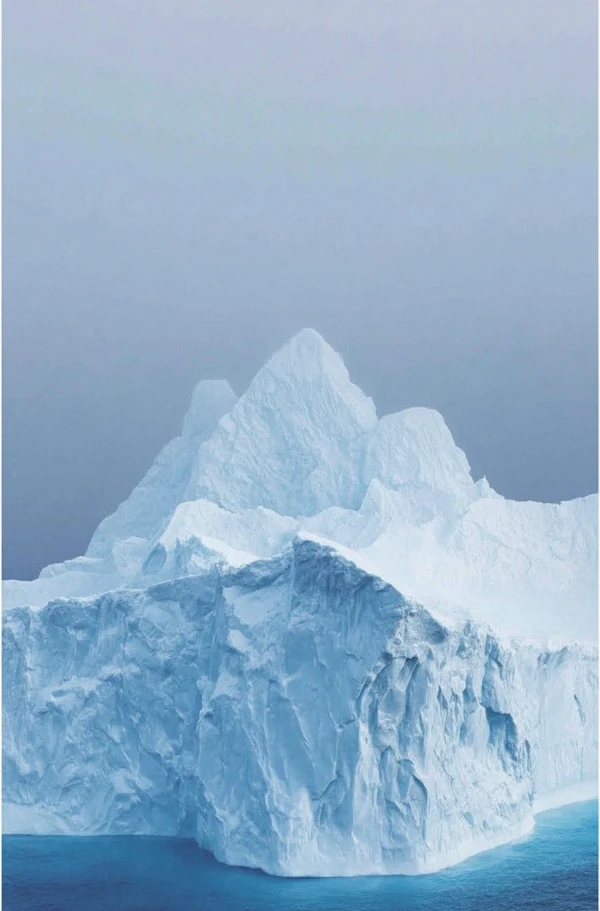 Majestic Iceberg Scene