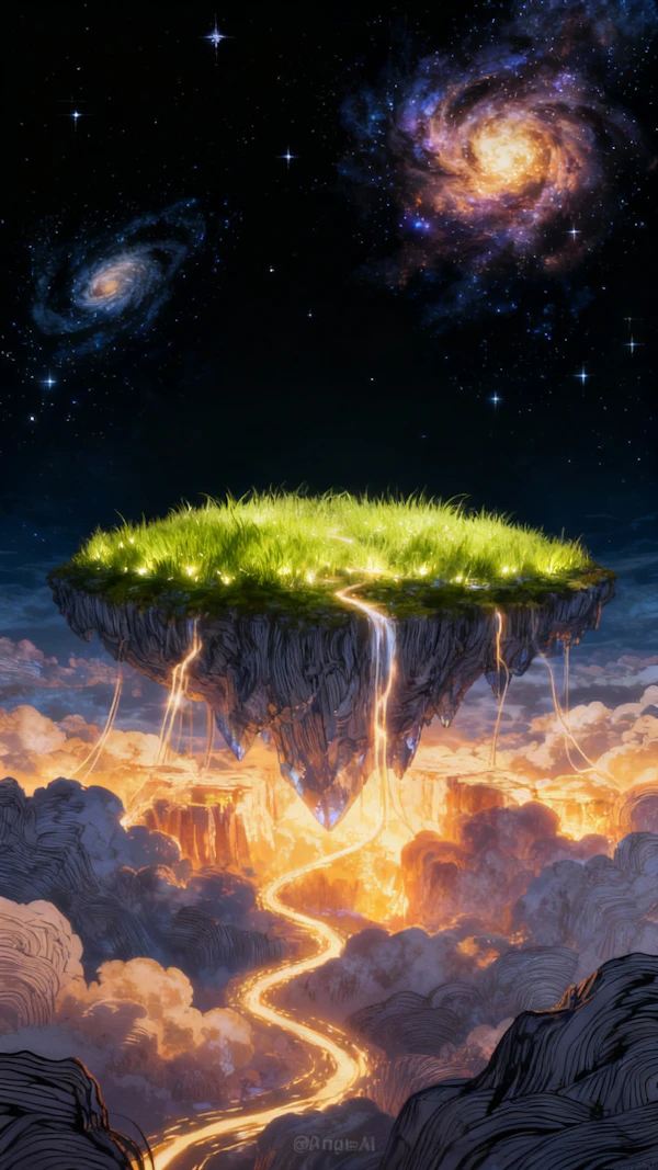 Floating Island Fantasy
