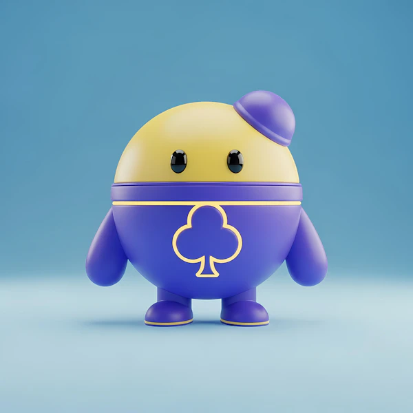 Cheerful 3D Character