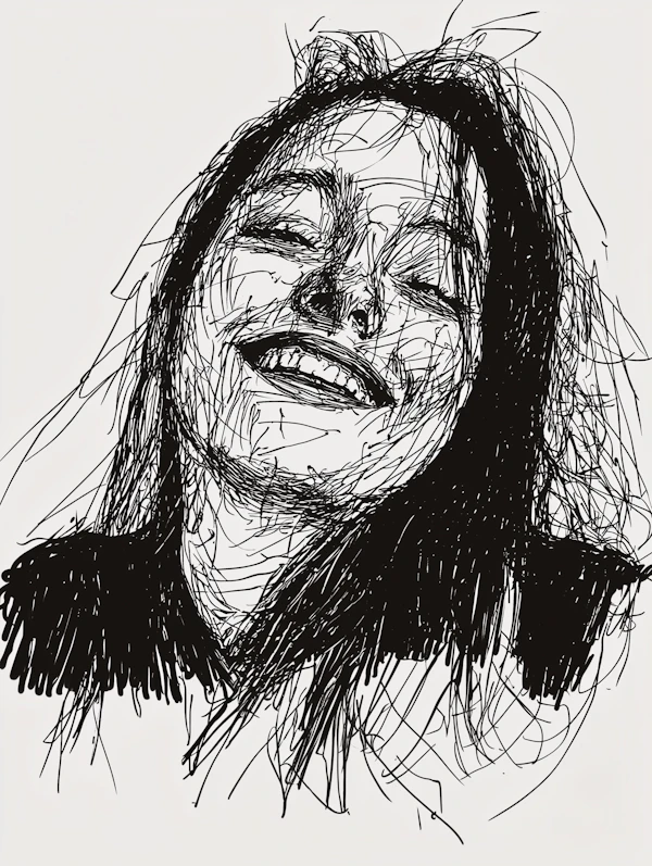 Expressive Black and White Sketch