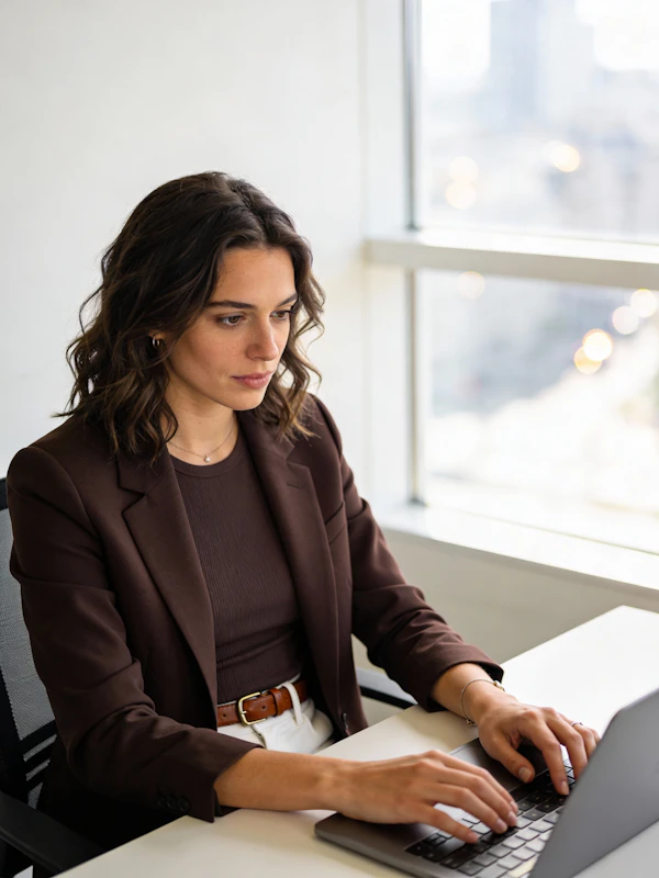 Focused Office Work