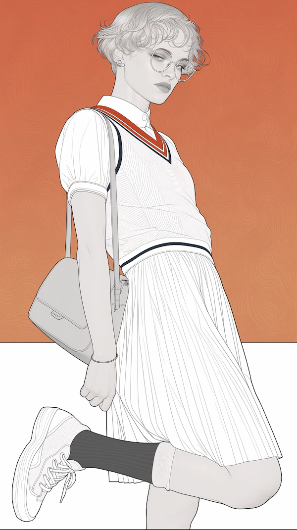 Stylized Fashion Portrait
