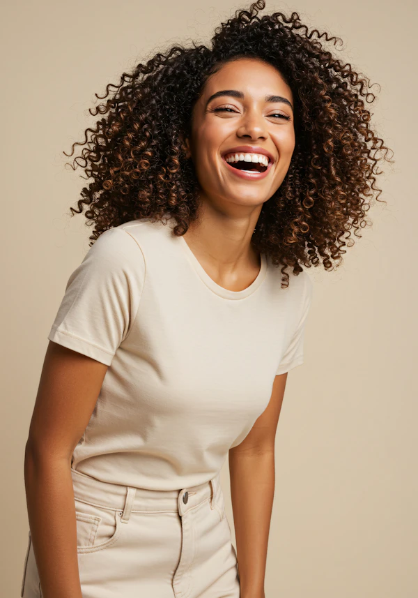 Joyful Woman Portrait