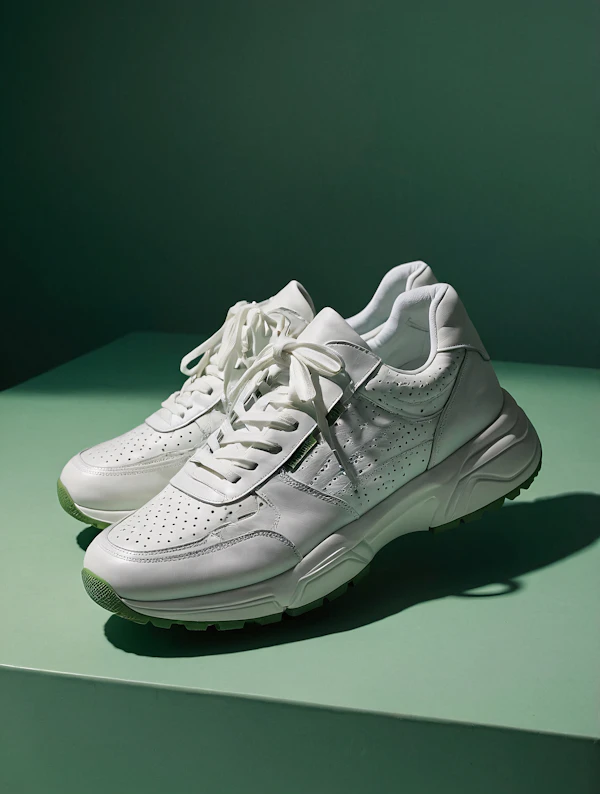 Sleek White Sneakers