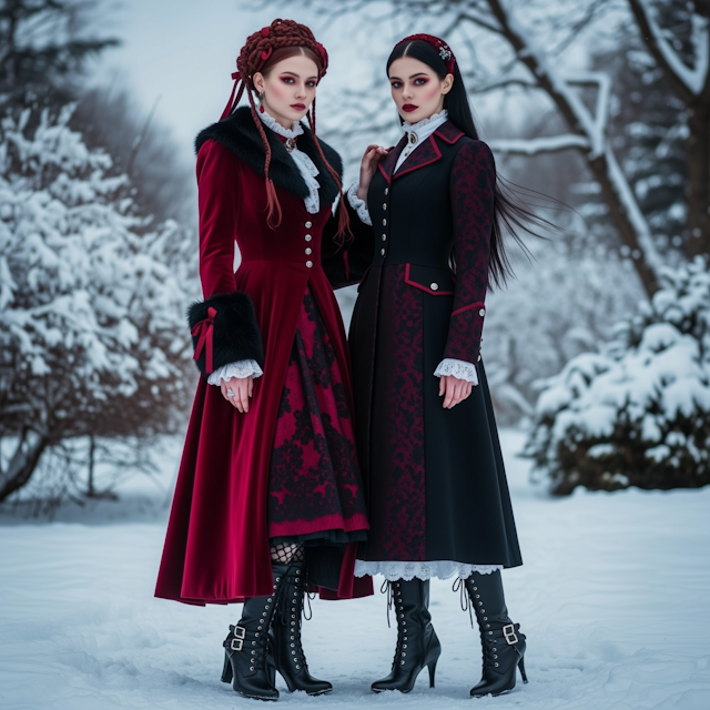 Gothic Winter Elegance