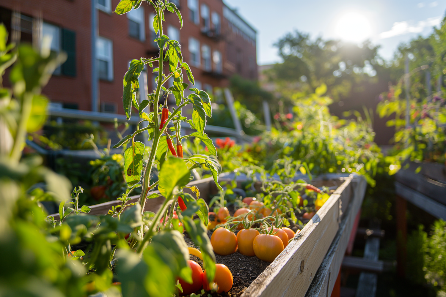 Urban Garden Oasis