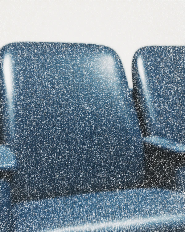 Blue Plastic Chairs