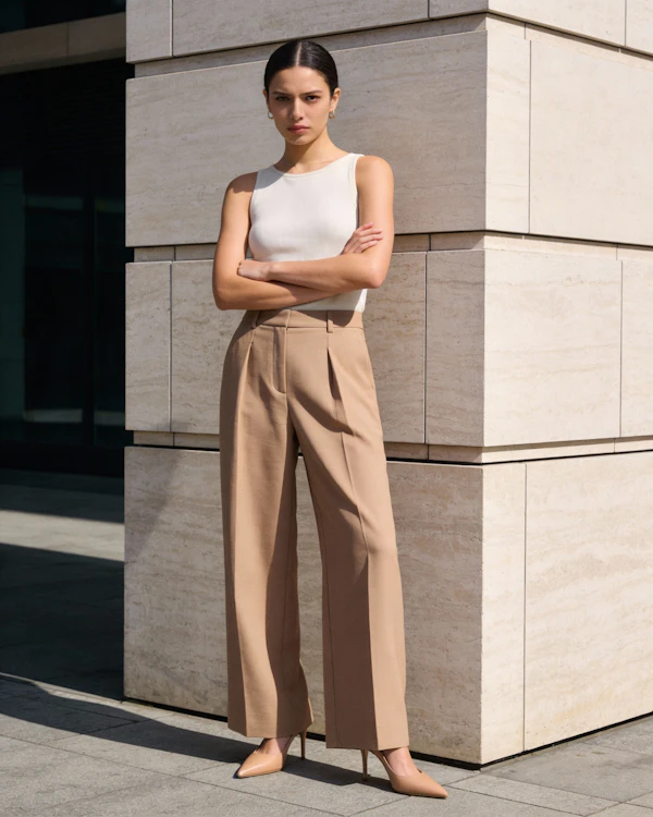 Confident Woman Outdoors