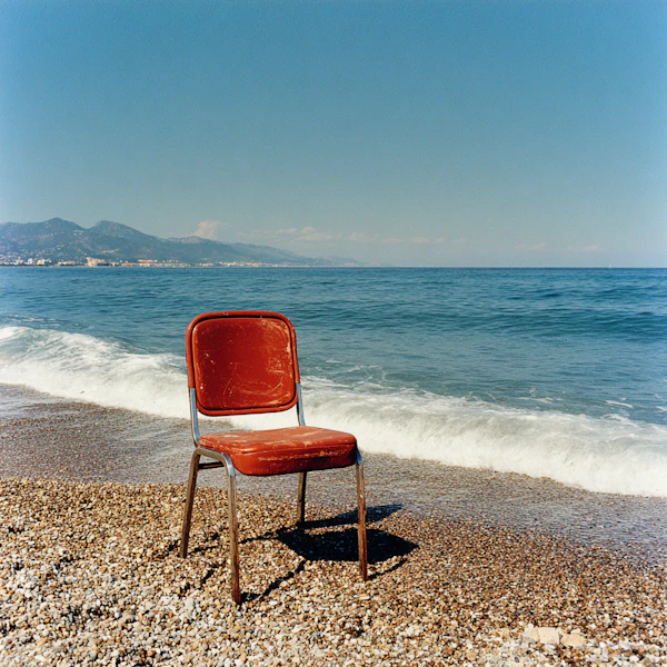 Solitary Chair by Shore