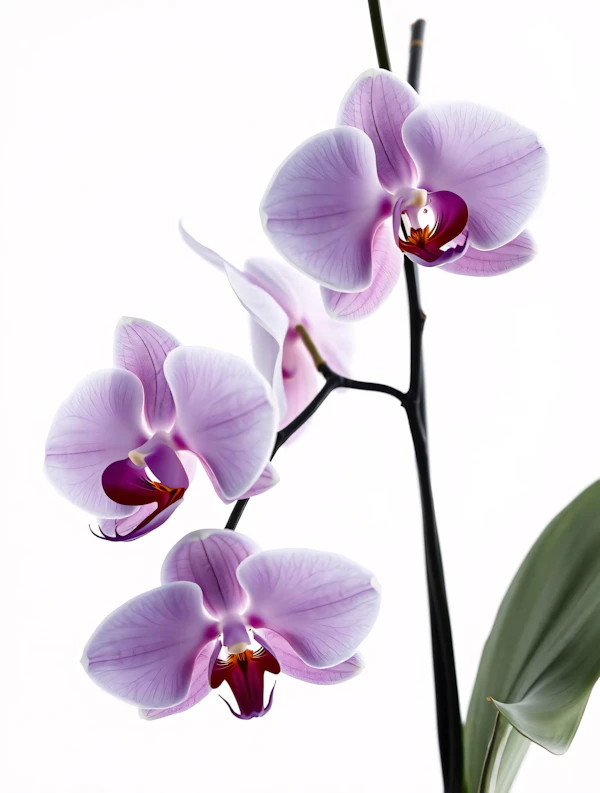 Pink Orchid Close-Up
