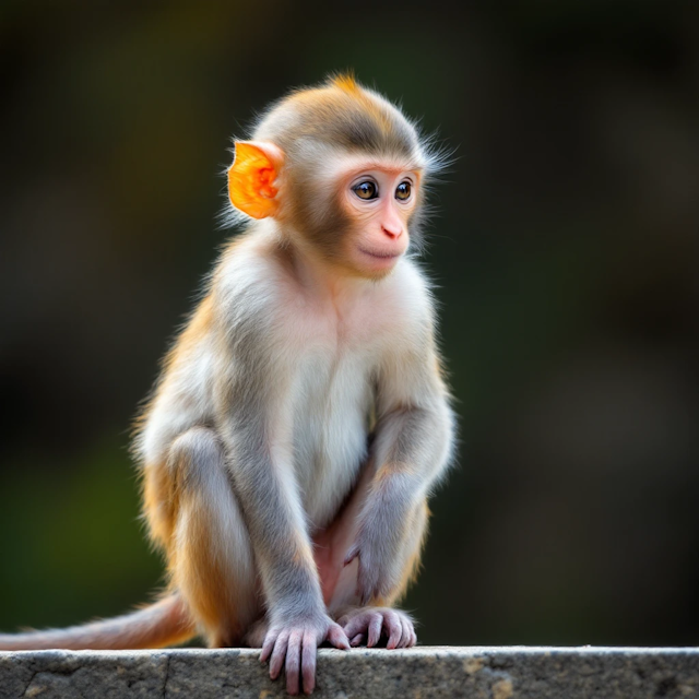 Contemplative Monkey