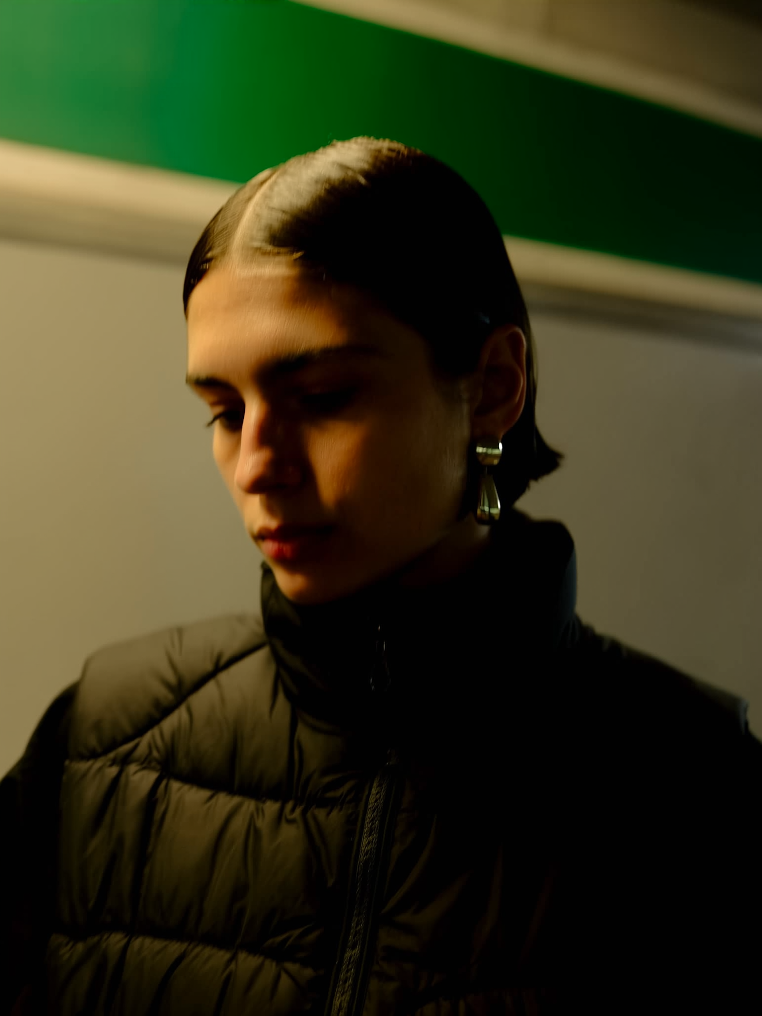 Moody Portrait Indoors