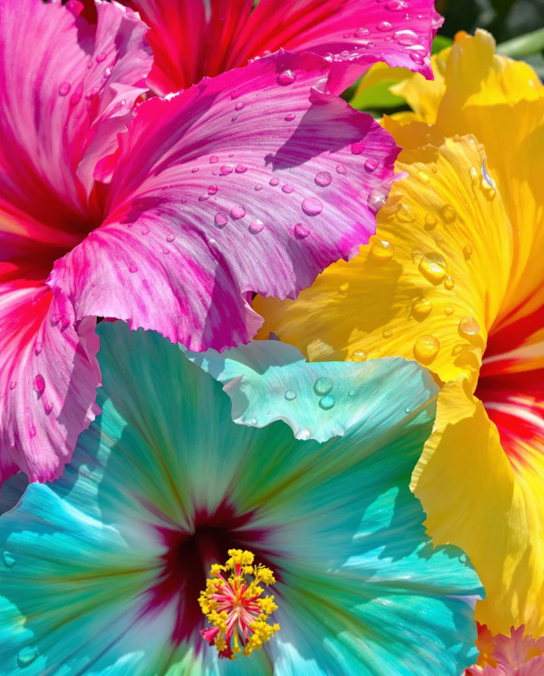 Hibiscus Close-Up
