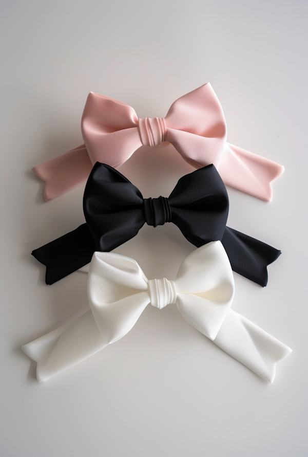 Elegant Trio of Bow Ties