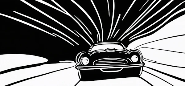 Vintage Car Illustration