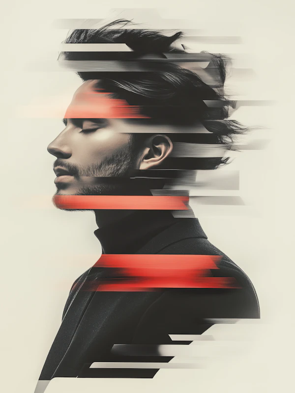 Glitch Portrait Art