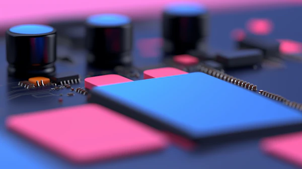 Close-up of Circuit Board
