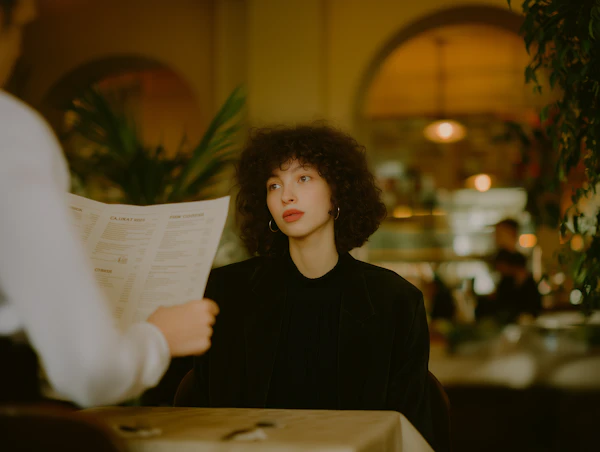 Cozy Restaurant Scene
