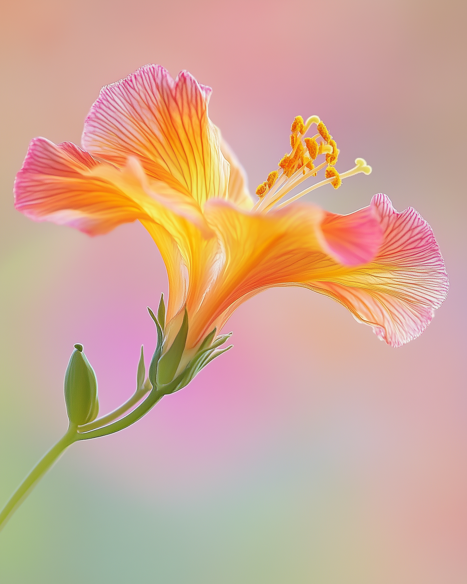 Vibrant Hibiscus Close-Up