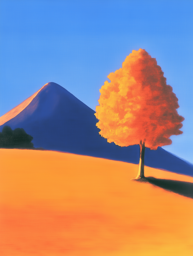 Orange Tree Landscape