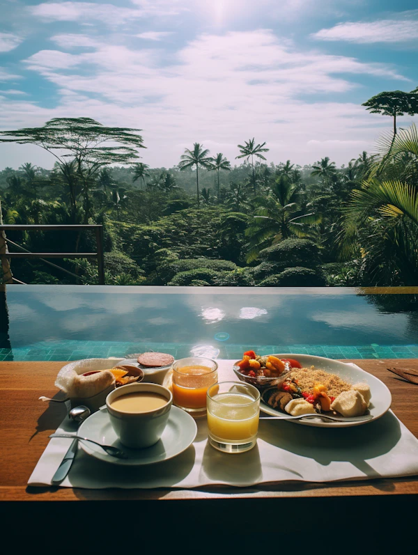 Tranquil Nature-Infused Breakfast