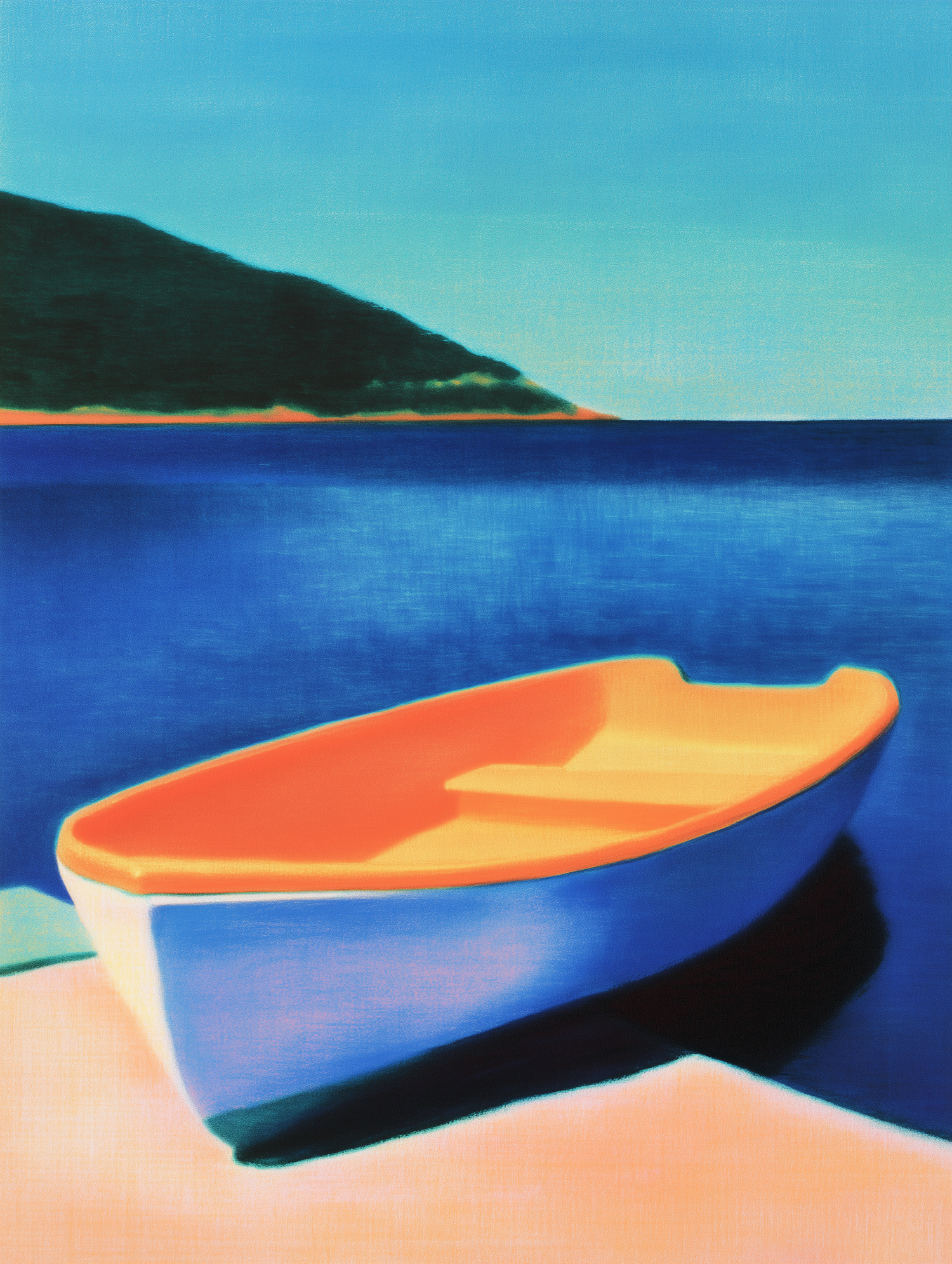 Vibrant Boat Illustration