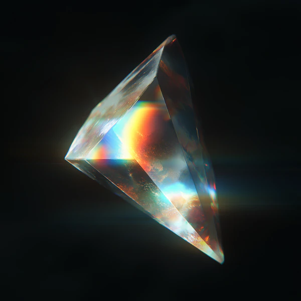 Floating Crystal Prism
