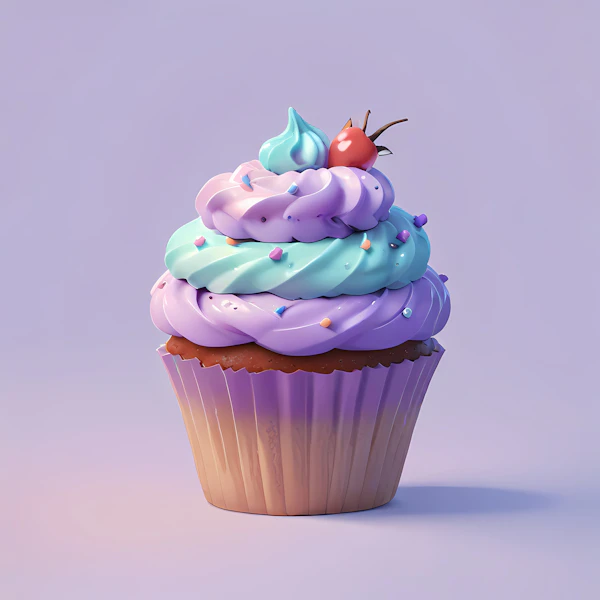Pastel Cupcake Delight