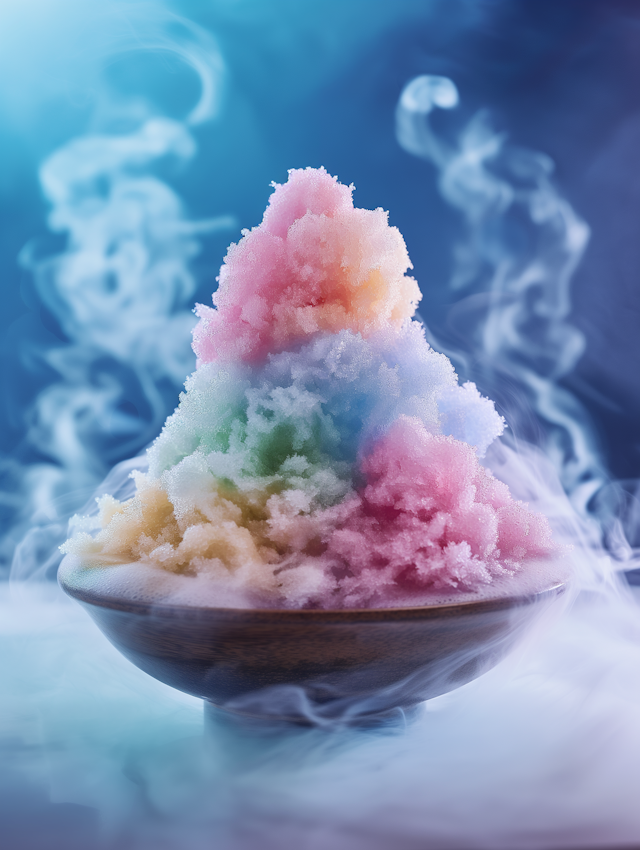 Enchanted Shaved Ice Dessert