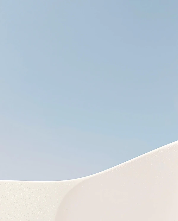 Minimalist White Dune