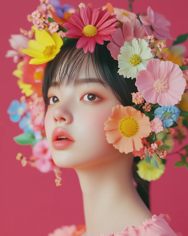 Floral Crown Portrait
