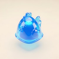 Translucent Blue Chicken