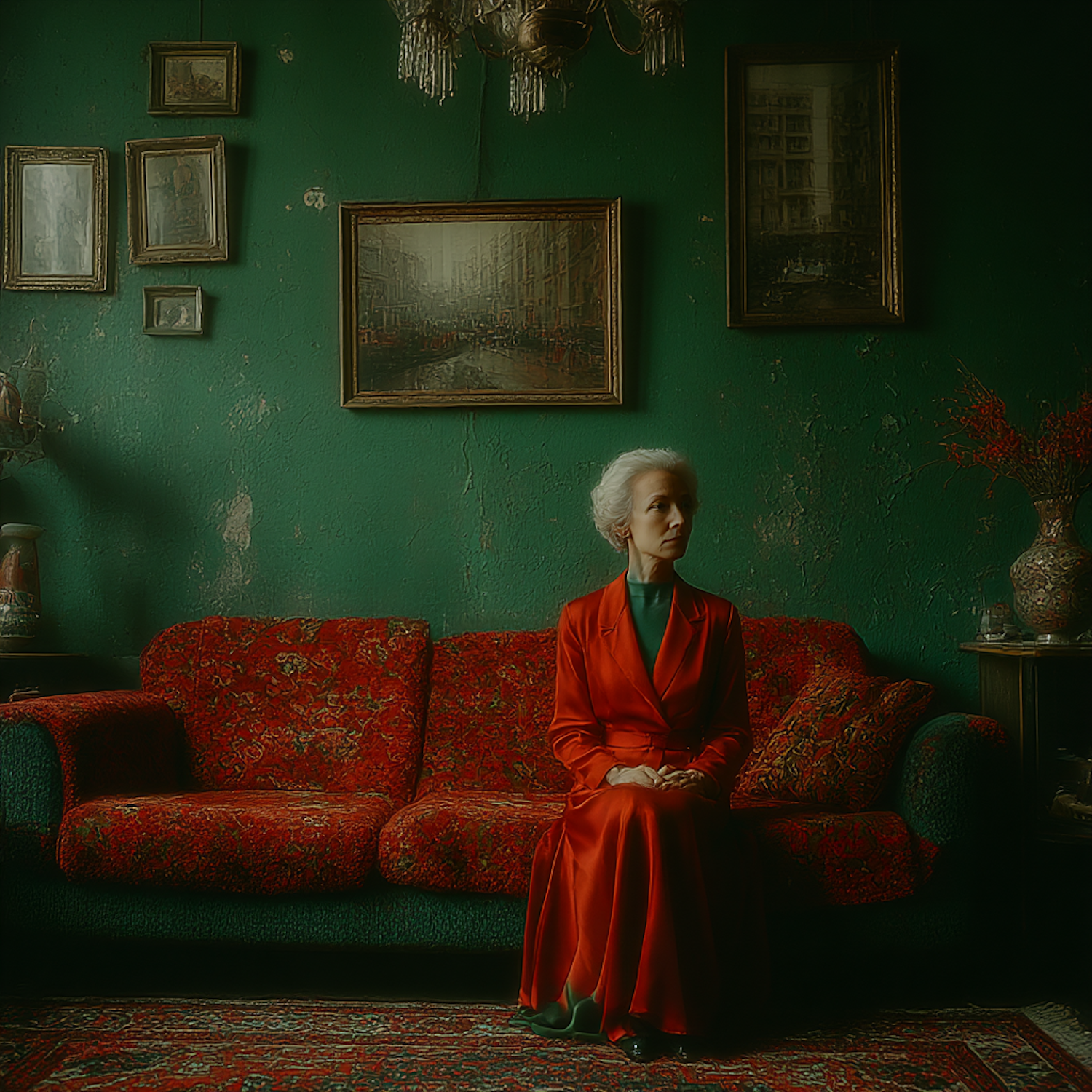 Elegant Vintage Portrait