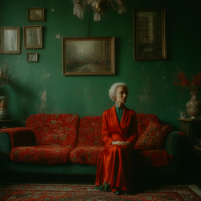 Elegant Vintage Portrait