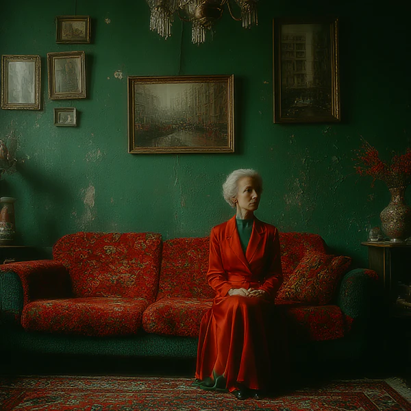 Elegant Vintage Portrait