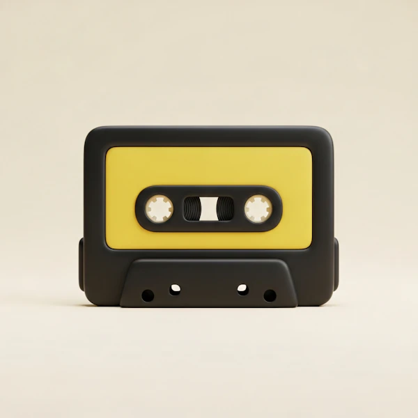 Retro Cassette Design