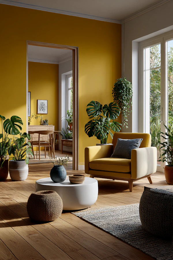 Cozy Vibrant Living Room