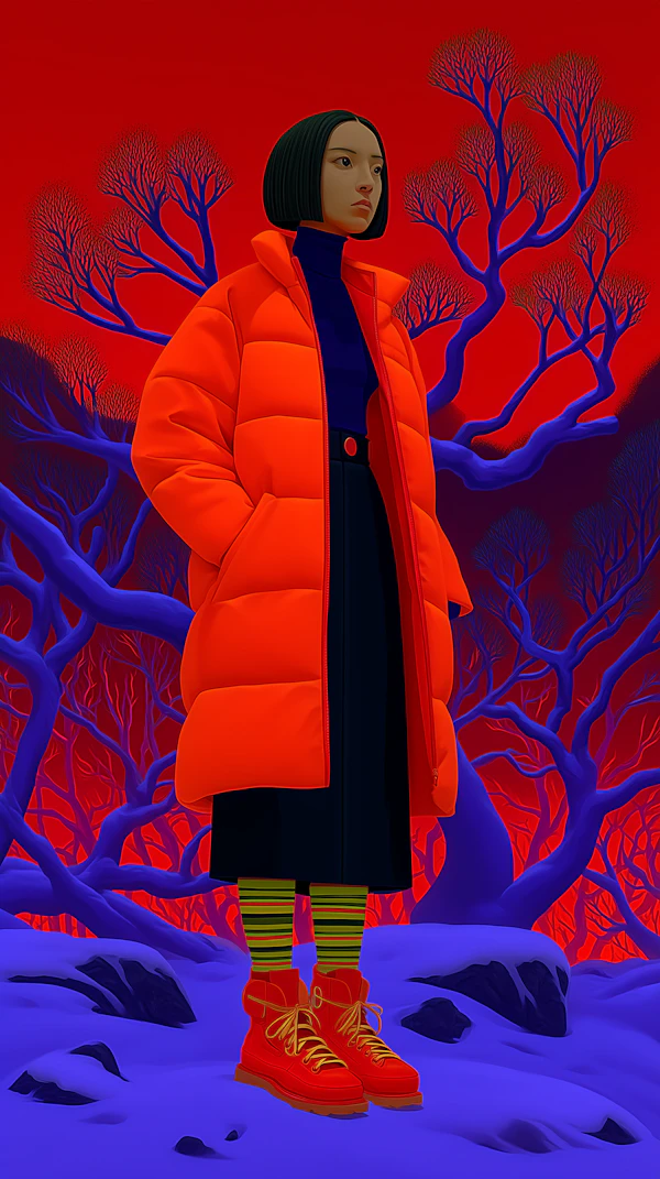 Surreal Winter Scene