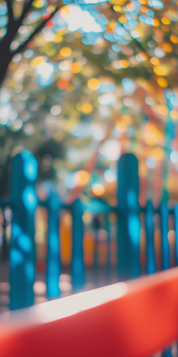 Vibrant Abstract Bokeh Scene
