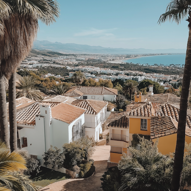 Mediterranean Coastal Town