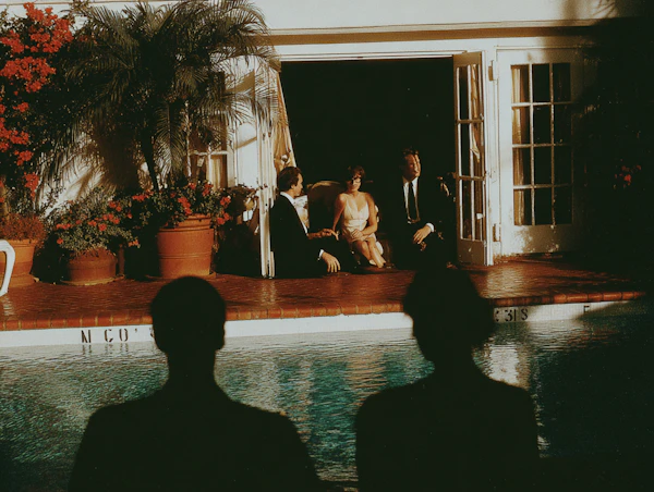 Poolside Social Gathering