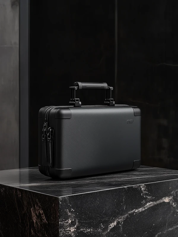 Sleek Black Hard Case