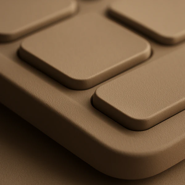 Textured Buttons Close-Up