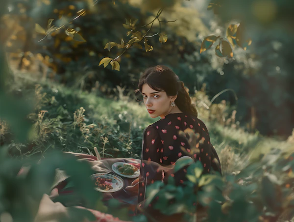 Serene Picnic in Nature