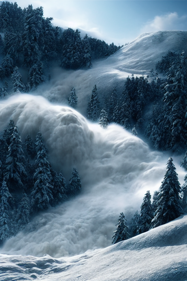 Ethereal Winter Cascades