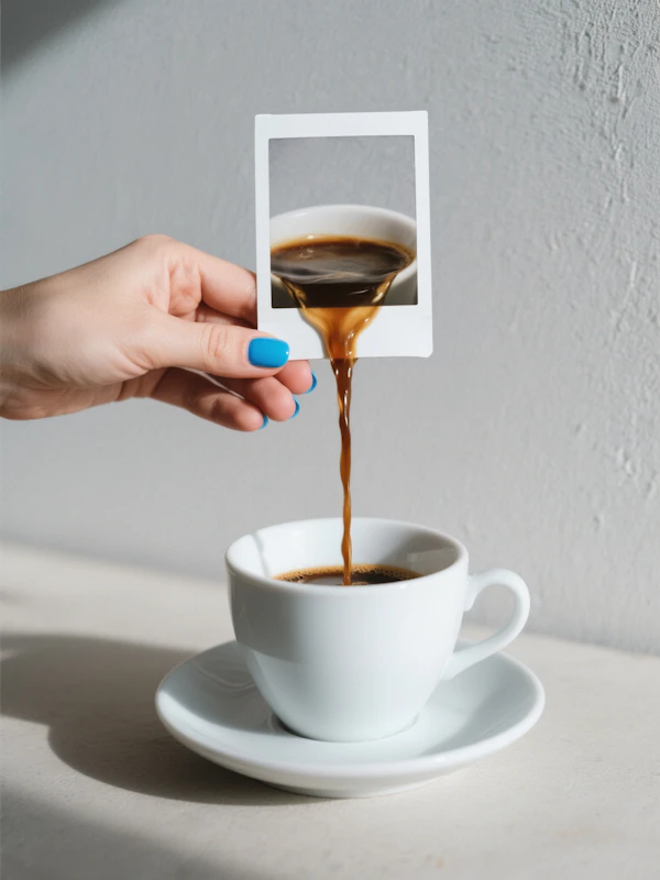 Coffee Frame Illusion