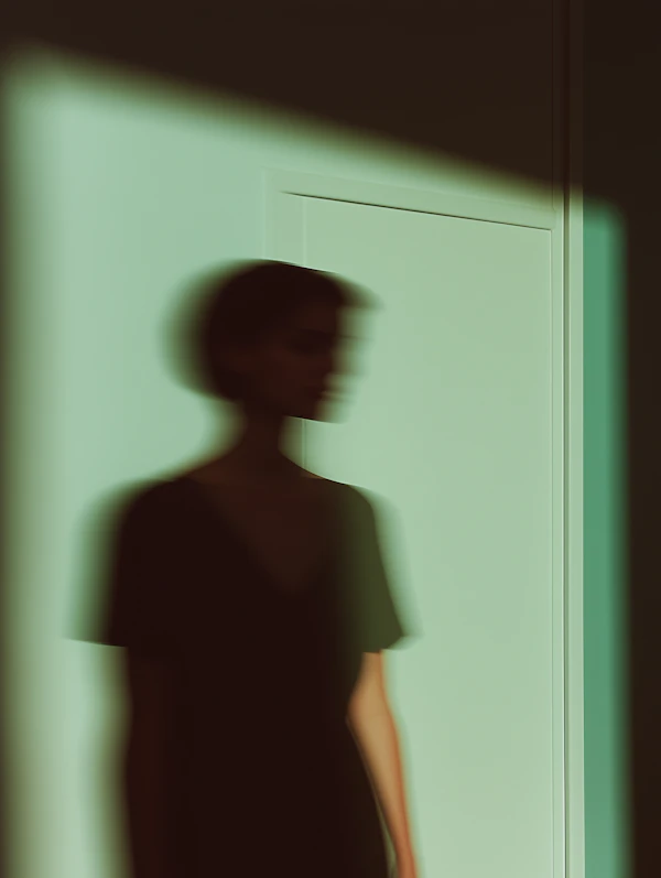 Silhouette in Green
