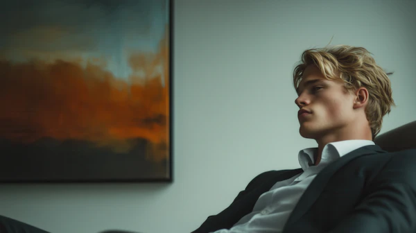 Contemplative Portrait