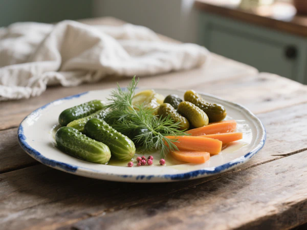 Pickled Vegetables Plate