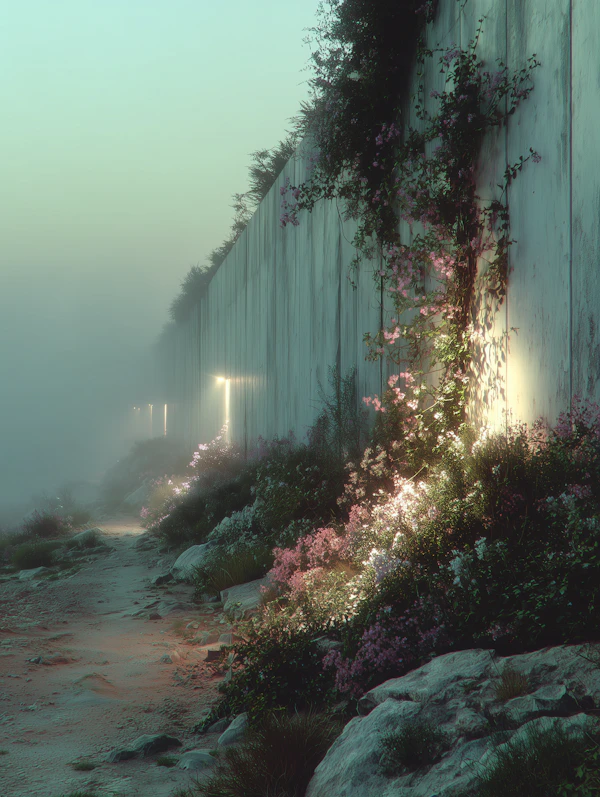 Misty Wall Garden